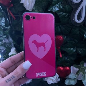 Pink Victoria secret iPhone 7 case